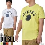大きいサイズメンズDIESELディーゼルプリント半袖TシャツT-DIEGO...