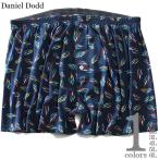 大きいサイズ メンズ DANIEL DODD 前開き ラインペイント柄 ニット トランクス 肌着 下着 azkt-219022