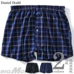 Yahoo! Yahoo!ショッピング(ヤフー ショッピング)大きいサイズ メンズ DANIEL DODD チェック柄ニットトランクス 肌着 下着 azup-17515