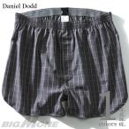 大きいサイズ メンズ DANIEL DODD チェック柄トランクス 肌着 下着 azut-056