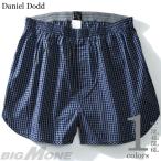 大きいサイズ メンズ DANIEL DODD チェック柄 トランクス 肌着 下着 azut-078