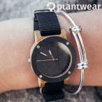 木製腕時計 メンズ レディース plantwear Mini Rawシリーズ Double Stone Oak ユニセックス おしゃれなブランド時計