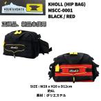 ショルダー ウエストバッグ ユニセックス MOUNTAINSMITH KNOLL (HIP BAG) MSCC-0001 6L BLACK / RED 送料無料 【メーカー取り寄せ】