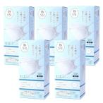 不織布 マスク 彩 ‐SAI‐３D カラーマスク 30枚 ホワイト ふつうサイズ×5【5個セット】送料無料 JIS規格適合 個別包装３D立体マスク ダイヤモンド型