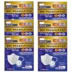 不織布 マスク BMC やわふわリッチマスク ふつうサイズ 80枚入×6【6個セット】送料無料 個包装