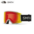 SMITH スミス スノボ スノーボード ゴーグル メンズ レディース 2024 Squad XL /スカッド XL〔CP RED MIRROR〕 スペアレンズ付 ASIAN FIT