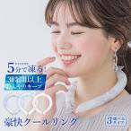 2024 クールリング アイスクールリング ネッククーラー 冷感リング ひんやりリング クールネック スマートアイス リングクール 防災グッズ 送料無料 cicibella