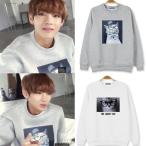 BTS(防弾少年団) V  JIMIN グッズ 服 スウェット コートトレーナー  打歌服 応援服 グッズ レディース メンズ　男女兼用　秋冬スウェット コート 韓流グッズ