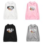 BTS(防弾少年団) BT21 グッズ 服 スウェット コートトレーナー 打歌服 応援服 グッズ レディース メンズ 男女兼用 スウェット コート 韓流グッズ