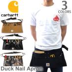 カーハート carhartt A09 DUCK NAIL APRON ダックネイル エプロン 作業用 作業服 BLK/BRN/CAMO ポケット 大工 DIY