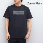 ショッピングカルバンクライン カルバン・クライン【Calvin klein】40QM885 KHAKIS TEE Tシャツ ロゴ 半袖 プリント トップス BLACK シンプル メンズ レディース【ネコポス発送】