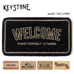  ключ Stone [KEY STONE] wellcome ko year коврик коврик перед дверью WELCOMA MAT(IN0491) натуральный Cafe модный 