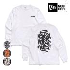ショッピング携帯電話 ニューエラ/NEW ERA 長袖 オーバーサイズド コットン Tシャツ Tagging ロンT バックプリント 長袖 ロングスリーブ コットン ユニセックス【ネコポス発送】