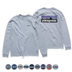 パタゴニア【patagonia】メンズ ロングスリーブ P-6ロゴ レスポンシビリティー Tシャツ 38518 ロゴ  ロンT 長袖 アウトドア 定番