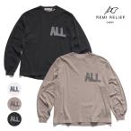 ショッピングAll レミ レリーフ【REMI RELIEF】RN29373169 HARD SP加工20/天竺ロンT(ALL) 長袖 ダメージ スペシャル加工 ストーンウォッシュ メンズ レディース 日本製