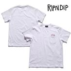 リップンディップ【RIPNDIP】Nermal Lovers Pocket Tee 半袖 Tシャツ ネコ ストリート スケーター ユニセックス 猫 プリント コットン【ネコポス発送】