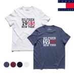 トミーヒルフィガー【TOMMY HILFIGER】09T4465 SS TEE Tシャツ ロゴ 半袖 クルーネック コットン メンズ レディース US規格【ネコポス発送】