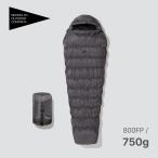 BROOKLYN OUTDOOR COMPANY (ブルックリンアウトドアカンパニー) BOC The Catskills Peak+ Sleeping Bag 800FP / 750g 寝袋 コンパクト