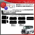 ダイハツ タント(カスタム) (LA650S/LA660S) シルフィード 熱整形一枚貼りあり カット済みカーフィルム リアセット