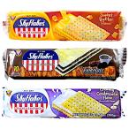 SkyFlakes CRACKERS SANDWICH CHOCHOLATE x1 CONDENSADA x1 SWEET BUTTER x1 - Sky хлопья s Sand cracker 