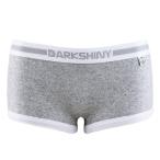 ショッピング楽天ファッション ボクサーパンツ レディース 下着 DARKSHINY ダークシャイニー パイルニット 人気 おしゃれ 大きいサイズ 灰 グレー ギフト プレゼント