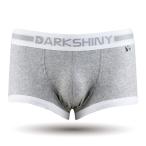 ショッピング楽天ファッション ボクサーパンツ メンズ 下着 DARKSHINY ダークシャイニー パイルニット パンツ メンズ 下着 男性用下着 人気 おしゃれ 灰 グレー ギフト プレゼント