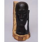  Africa язык The niama темно синий te черное дерево скульптура голова изображение No.10 дерево резьба по дереву head скульптура черное дерево Africa смешанные товары 