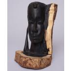  Africa язык The niama темно синий te черное дерево скульптура голова изображение No.12 дерево резьба по дереву head скульптура черное дерево Africa смешанные товары 