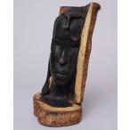  Africa язык The niama темно синий te черное дерево скульптура голова изображение No.14 дерево резьба по дереву head скульптура черное дерево Africa смешанные товары 