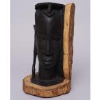  Africa язык The niama темно синий te черное дерево скульптура голова изображение No.3 дерево резьба по дереву head скульптура черное дерево Africa смешанные товары 