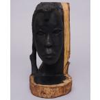  Africa язык The niama темно синий te черное дерево скульптура голова изображение No.6 дерево резьба по дереву head скульптура черное дерево Africa смешанные товары 