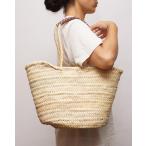 アフリカ　モロッコ　マルシェバスケット　Mサイズ　かごバッグ　アフリカンバッグ　アフリカ雑貨