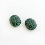 Yahoo! Yahoo!ショッピング(ヤフー ショッピング)チェコビーズ レディバグ 13/11mm ブラック 2個 パーツ アクセサリー ハンドメイド 手芸 手作り 素材