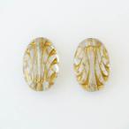 Yahoo! Yahoo!ショッピング(ヤフー ショッピング)チェコビーズ オーバルリリー17/12mm クリスタル 1個 パーツ アクセサリー ハンドメイド 手芸 手作り 素材