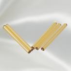 Yahoo! Yahoo!ショッピング(ヤフー ショッピング)チェコビーズ 竹ビーズ パイプビーズ ビューグル30mm トパーズシルバーライン 20個 パーツ アクセサリー ハンドメイド 手芸 手作り 素材