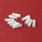 Yahoo! Yahoo!ショッピング(ヤフー ショッピング)チェコビーズ 竹ビーズ パイプビーズ スーパーツイストコローラ小 シルバーライン/コパーマット 5g パーツ アクセサリー 手芸 素材