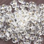 チェコビーズ ファルファーレ 3.2x6.5mm シルバーライン 500g パーツ アクセサリー ハンドメイド 手芸 手作り 素材