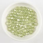 Yahoo! Yahoo!ショッピング(ヤフー ショッピング)チェコビーズ FPラウンド6mm クリスタルグリーンラスター 15個 パーツ アクセサリー ハンドメイド 手芸 手作り 素材