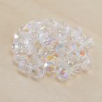 Yahoo! Yahoo!ショッピング(ヤフー ショッピング)チェコビーズ FPラウンド5mm クリスタルAB 50個 パーツ アクセサリー ハンドメイド 手芸 手作り 素材
