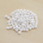 チェコビーズ FPラウンド3mm チョークホワイト 1200個 パーツ アクセサリー ハンドメイド 手芸 手作り 素材