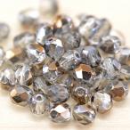 Yahoo! Yahoo!ショッピング(ヤフー ショッピング)チェコビーズ FPラウンド5mm  クリスタルバレンチニット 50個 パーツ アクセサリー ハンドメイド 手芸 手作り 素材