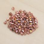 チェコビーズ FPラウンド3mm ハーフカプリゴールド 1200個 パーツ アクセサリー ハンドメイド 手芸 手作り 素材