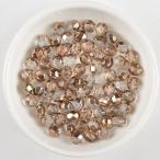 チェコビーズ FPラウンド6mm ハーフカプリゴールド 1200個 パーツ アクセサリー ハンドメイド 手芸 手作り 素材