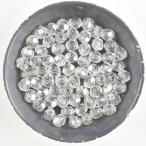 チェコビーズ FPラウンド6mm クリスタルホワイトラスター 1200個 パーツ アクセサリー ハンドメイド 手芸 手作り 素材