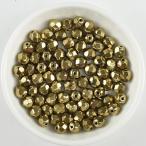 チェコビーズ FPラウンド6mm ブロンズ 1200個 パーツ アクセサリー ハンドメイド 手芸 手作り 素材
