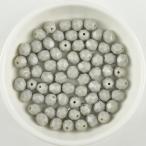 チェコビーズ FPラウンド6mm オパックグレー 1200個 パーツ アクセサリー ハンドメイド 手芸 手作り 素材