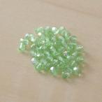 チェコビーズ FPラウンド3mm ペリドットアメシット 50個 パーツ アクセサリー ハンドメイド 手芸 手作り 素材