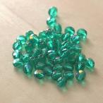 チェコビーズ FPラウンド5mm エメラルドアメシット 50個 パーツ アクセサリー ハンドメイド 手芸 手作り 素材