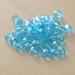Yahoo! Yahoo!ショッピング(ヤフー ショッピング)チェコビーズ FPラウンド5mm アクアマリンアメシット 50個 パーツ アクセサリー ハンドメイド 手芸 手作り 素材