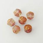 Yahoo! Yahoo!ショッピング(ヤフー ショッピング)チェコビーズ FPダブルフェイス8mm ジョンキル・ブロンズ 6個 パーツ アクセサリー ハンドメイド 手芸 手作り 素材